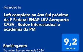 Loft completo na Asa Sul próximo da P Federal ENAP LBV Aeroporto CASV , Rodov Interestadual e academia da PM